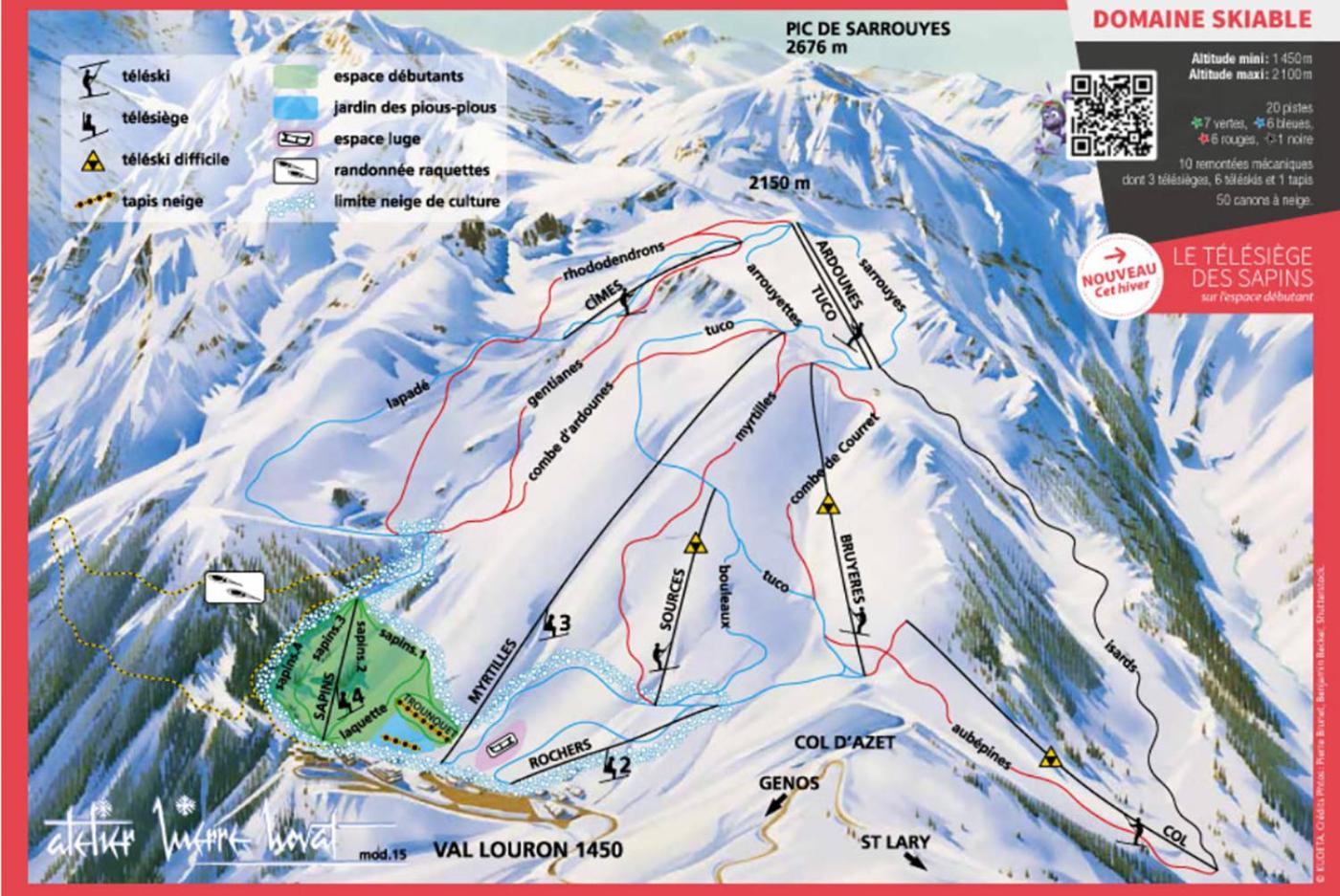 Génos Residence Les Gourgs Blancs - 80M Des Pistes מראה חיצוני תמונה