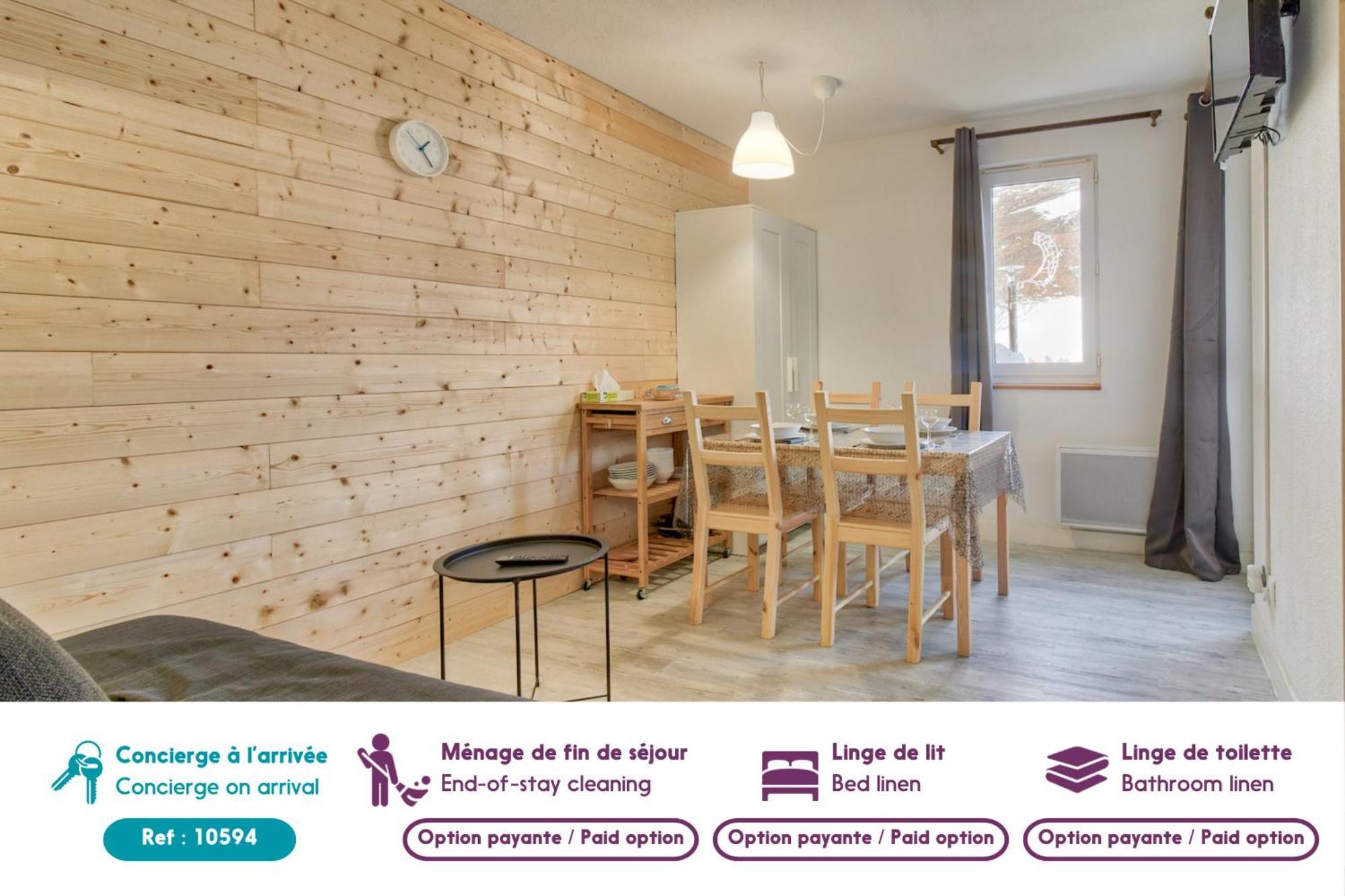 Génos Residence Les Gourgs Blancs - 80M Des Pistes מראה חיצוני תמונה